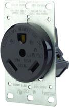 Receptáculo Leviton 7313 30A 125V NEMA TT-30R Tomada RV Receptáculo Leviton 7313 30A 125V NEMA TT-30R Tomada RV
