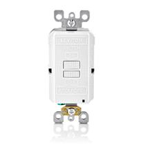 Receptáculo Leviton AGRBF-W Smartlock 20A AFCI/GFCI 125V Branco