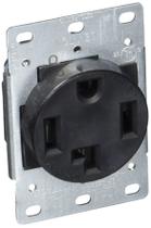 Receptáculo para Secadora Empotrado Leviton de 4 Cables, 30A, 250V