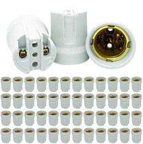 Receptáculos/ Bocal /soquete Porcelana E27 - Kit 50 Unidades