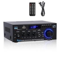 Receptor amplificador de áudio doméstico JIAATGA AK45 600W Bluetooth 5.0