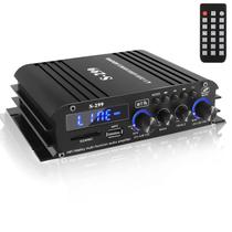 Receptor amplificador de áudio Romicta 4.1 Canal 200W Bluetooth 5.0 Receptor amplificador de áudio Romicta 4.1 Canal 200W Bluetooth 5.0