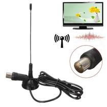 Receptor Antena Interna Digital Tv 3m Hdtv 5dbi 4 Estágios
