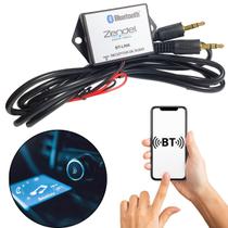 Receptor Áudio Bluetooth Adaptador Bt Link Auxiliar P2 Carro PLUG ZD-BT-LK APARELHO ENTRADA SOM CABO - ZENDEL CENTRAL AUTOMOTIVA ORIGINAL