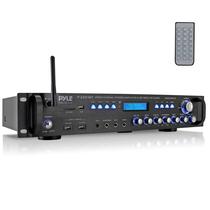 Receptor AV Pyle P3201BT 3000W con Bluetooth, Radio FM y Streaming