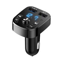 Receptor Bluetooth 5.0 Para Carro Com Carregamento Rápido USB Duplo, MP3 Player E Kit De Conexão