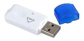 Receptor Bluetooth Com Microfone Usb Adaptador Música Carro