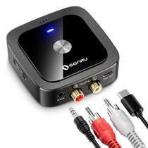 Receptor Bluetooth SONRU 6.0 Baixa Latência Bateria de 24H Receptor Bluetooth SONRU 6.0 Baixa Latência Bateria de 24H