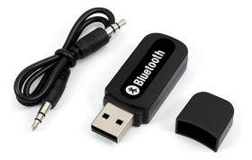 Receptor Bluetooth Usb P2 Áudio Som Carro E Casa Stereo