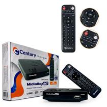 Receptor Century Midiabox B7 Homologado Anatel Sinal 5g Ku