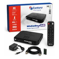 Receptor Century Midiabox B8 Nova Parabólica Hd Hdmi Receptor Century Midiabox B8 Nova Parabólica Hd Hdmi