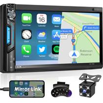 Receptor de áudio automotivo Bluetooth Bluetooth Marine Radio DOVOX Single Din