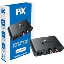 Receptor De áudio Bluetooth 5.0 Nfc Pix Receptor De áudio Bluetooth 5.0 Nfc Pix
