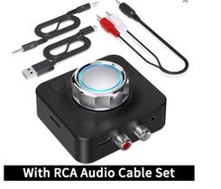 Receptor de áudio bluetooth 5.0 sem fio 3D cartão TF / RCA