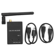 Receptor de áudio FPV UVC OTG 5.8G 150CH para telefone/computador