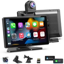 Receptor de áudio para carro Carpuride W703 Wireless CarPlay 7" IPS