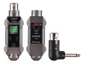 Receptor De Áudio Profissional Com Conversor Uhf Sem Fio