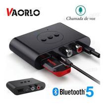 Receptor De Áudio Usb Tipo-c Bluetooth 5.0 Nfc C/ P2 E Rca - Vaorlo