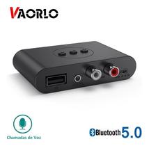 Receptor De Áudio Usb Tipo-c Bluetooth 5.0 Nfc C/ P2 E Rca