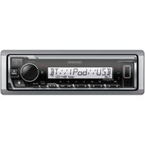 Receptor de mídia digital marinho Kenwood KMR-M328BT com Alexa