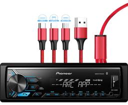 Receptor de mídia digital Pioneer MVH-X390BT Bluetooth