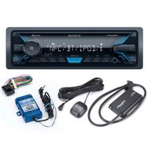 Receptor de mídia Sony DSX-A405BT Bluetooth com sintonizador Sirius XM