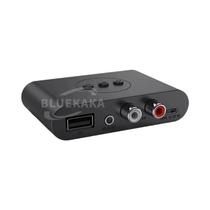 Receptor De Música Bluetooth 5.3 NFC Para Carro, Adaptador Sem Fio Com Saída Dupla USB Flash Drive E