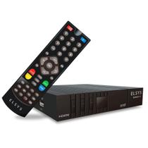 Receptor de tv digital via satelite satmax plus full hd sinal sat hd regional etrs55 - ELSYS