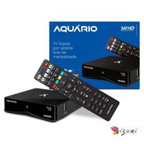 Receptor de TV Via Satélite Banda KU Aquário DTH-9000