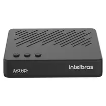 Receptor de TV Via Satélite e Gravador Preto RDS830 - Intelbras