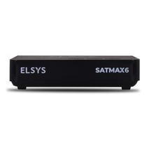 Receptor de tv via satélite elsys sat hd satmax6