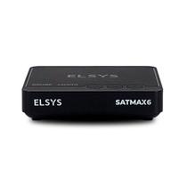 Receptor de TV Via Satelite ELSYS Sathd Satmax 6, Full HD, USB e HDMI, Preto - ETRS72