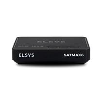 Receptor De Tv Via Satelite Elsys Sathd Satmax 6 Preto Receptor De Tv Via Satelite Elsys Sathd Satmax 6 Preto