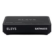 Receptor De Tv Via Satélite Sathd Satmax 6 Cor Preto - Elsys