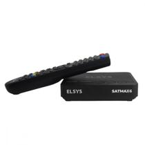 Receptor de Tv Via Satélite Sathd Satmax 6 Etrs72 Banda Ku Elsys Receptor de Tv Via Satélite Sathd Satmax 6 Etrs72 Banda Ku Elsys