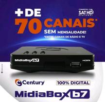 Receptor digital de satélite century mídiabox b7
