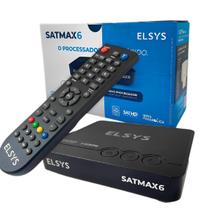 Receptor Digital de TV via satélite Satmax 6