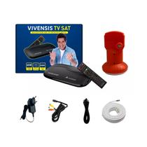 Receptor Digital Vivensis + Lnbf Universal + Cabo 15m