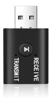 Receptor E Transmissor De Áudio Bluetooth Usb Bt 5.0 Para Tv