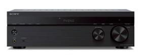 Receptor estéreo doméstico Sony STRDH190 2-ch com fone e Bluetooth