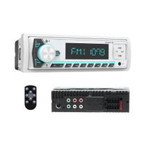 Receptor Estéreo Marinho Bluetooth MP3 1Din AM FM SD AUX Com Display Digital LCD Para Barco, Iate, Receptor Estéreo Marinho Bluetooth MP3 1Din AM FM SD AUX Com Display Digital LCD Para Barco, Iate,