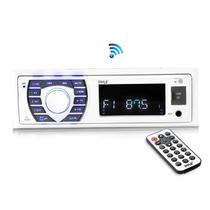 Receptor estéreo marinho Pyle PLRMR23BTW Bluetooth 12V