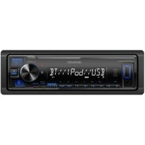 Receptor Estéreo para Carro Kenwood KMM-BT270U - com Bluetooth e Porta USB