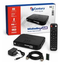 Receptor Midiabox B8 Century Hd Digital C/cabo P2 P/tv Tubo e Tela Plana Receptor Midiabox B8 Century Hd Digital C/cabo P2 P/tv Tubo e Tela Plana