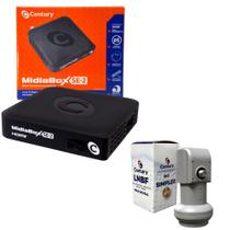 Receptor Midiabox SE2 Century Com Lnbf Simples Max Digital Receptor Midiabox SE2 Century Com Lnbf Simples Max Digital