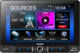 Receptor Multimídia Digital Jensen CM901MIR 23cm com Bluetooth