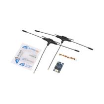 Receptor Nano Mini Dual Gemini ExpressLRS De 2.4GHz 915MHz Com Antena Tipo T Para Drone FPV