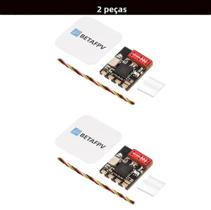 Receptor Nano RX 2.4GHz Com Antena De Torre Plana Para Drones FPV De Corrida Tiny Whoop Meteor65 Receptor Nano RX 2.4GHz Com Antena De Torre Plana Para Drones FPV De Corrida Tiny Whoop Meteor65