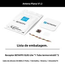 Receptor Nano RX 2.4GHz Com Antena De Torre Plana Para Drones FPV De Corrida Tiny Whoop Meteor65 Receptor Nano RX 2.4GHz Com Antena De Torre Plana Para Drones FPV De Corrida Tiny Whoop Meteor65