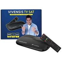 Receptor para TV VX10 Sat HD Digital Regional Banda Ku Vivensis sem mensalidade